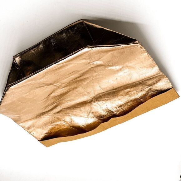 Metallic Gold Sack Bag - Picture 7 of 8